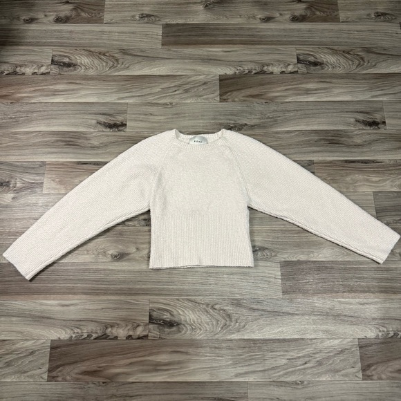 Róhe Sweaters - ROHE Arzi Organic Cotton-Blend Knit Sweater in Off White Size 36 US 4